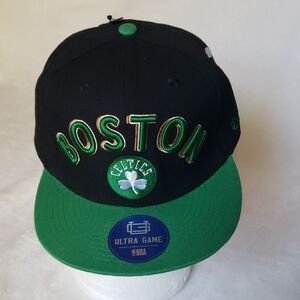 Boston‎ Celtics Black and Green Cap NWT.